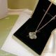 V C A Vintage Allhambra Double Chain Necklace Gray MOP Onyx Pendant (2)_th.jpg